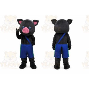 Pig Mascot Costume for Adults Custom Logo Party Character Suit