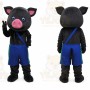 Pig Mascot Costume for Adults Custom Logo Party Character Suit