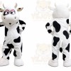 Cow Mascot Costume for Adults Custom Logo Party Character Suit