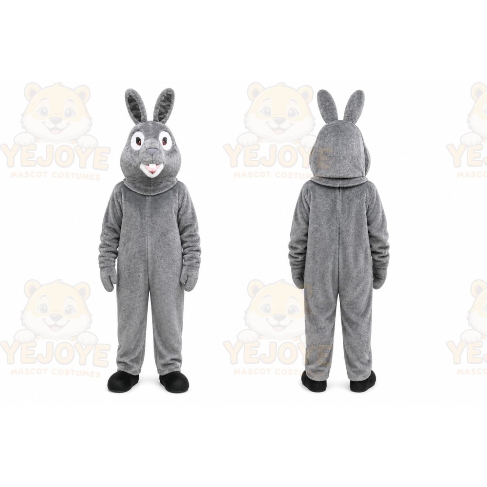 Rabbit Mascot Costume for Adults Custom Logo Party Character Suit