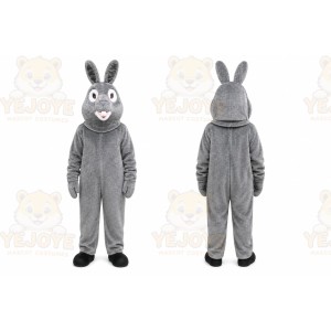 Rabbit Mascot Costume for Adults Custom Logo Party Character Suit