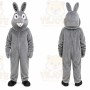 Rabbit Mascot Costume for Adults Custom Logo Party Character Suit