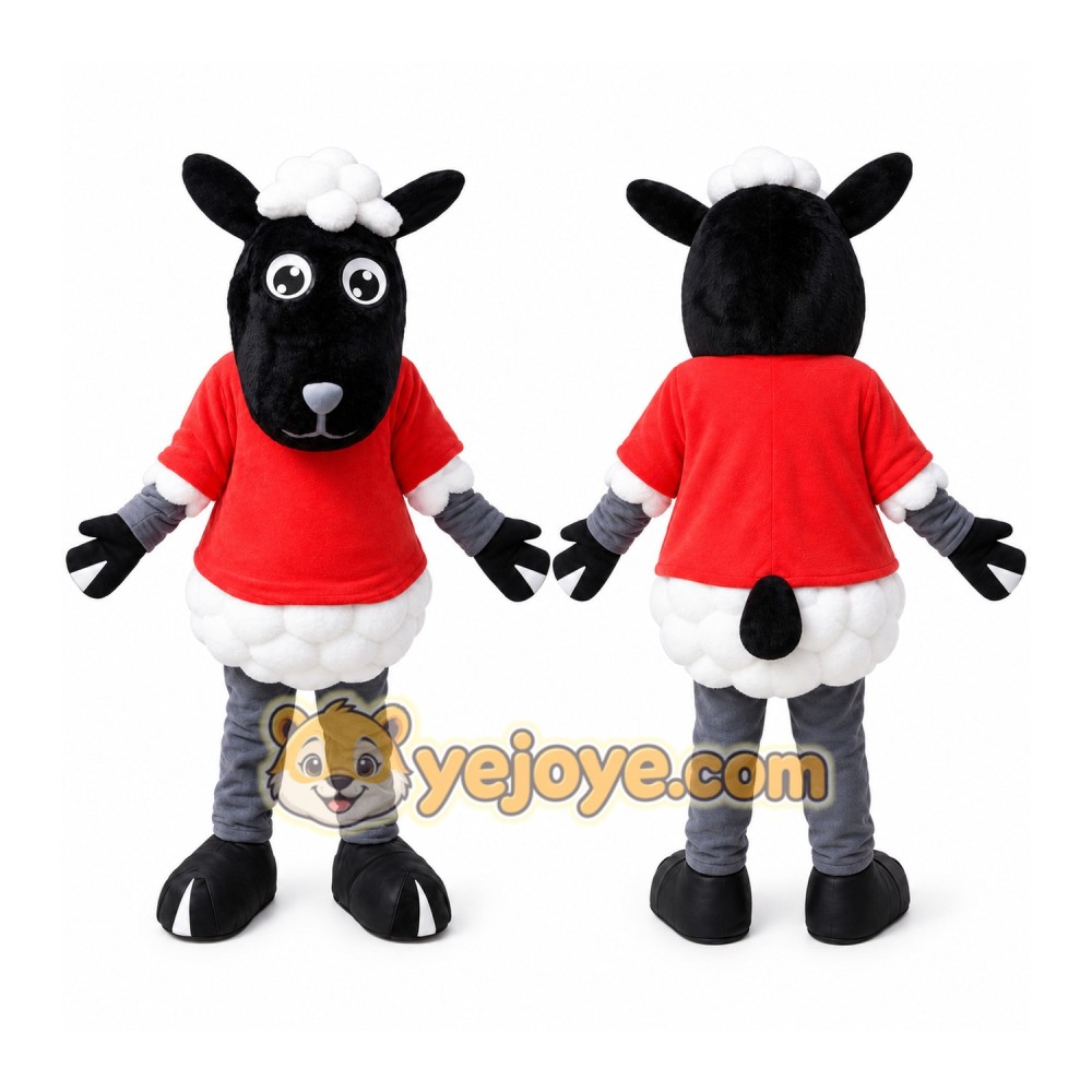 Sheep Mascot Costume for Adults Custom Logo Party Character Suit Sheep Mascot Costume for Adults Custom Logo Party Character Suit