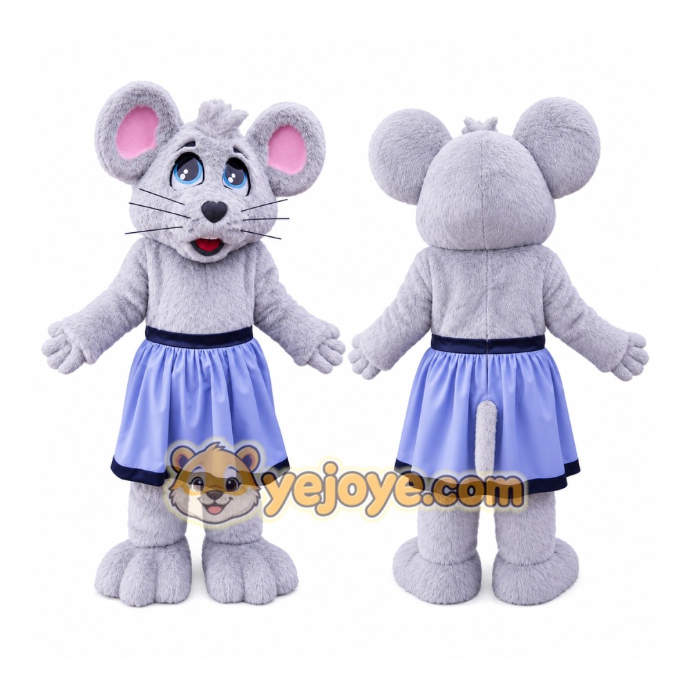 Mouse Mascot Costume for Adults Custom Logo Party Character Suit Mouse Mascot Costume for Adults Custom Logo Party Character Suit