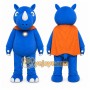 Rhino Mascot Costume for Adults Custom Logo Party Character Suit