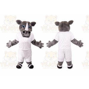 Rhino Mascot Costume for Adults Custom Logo Party Character Suit