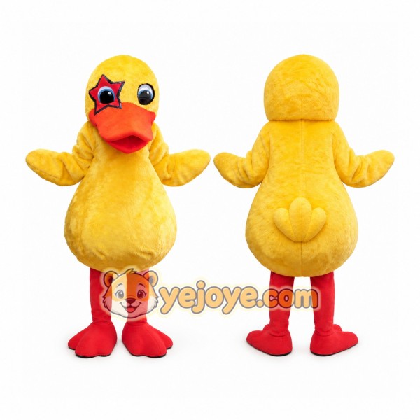 Duck Mascot Costume for Adults Custom Logo Party Character Suit