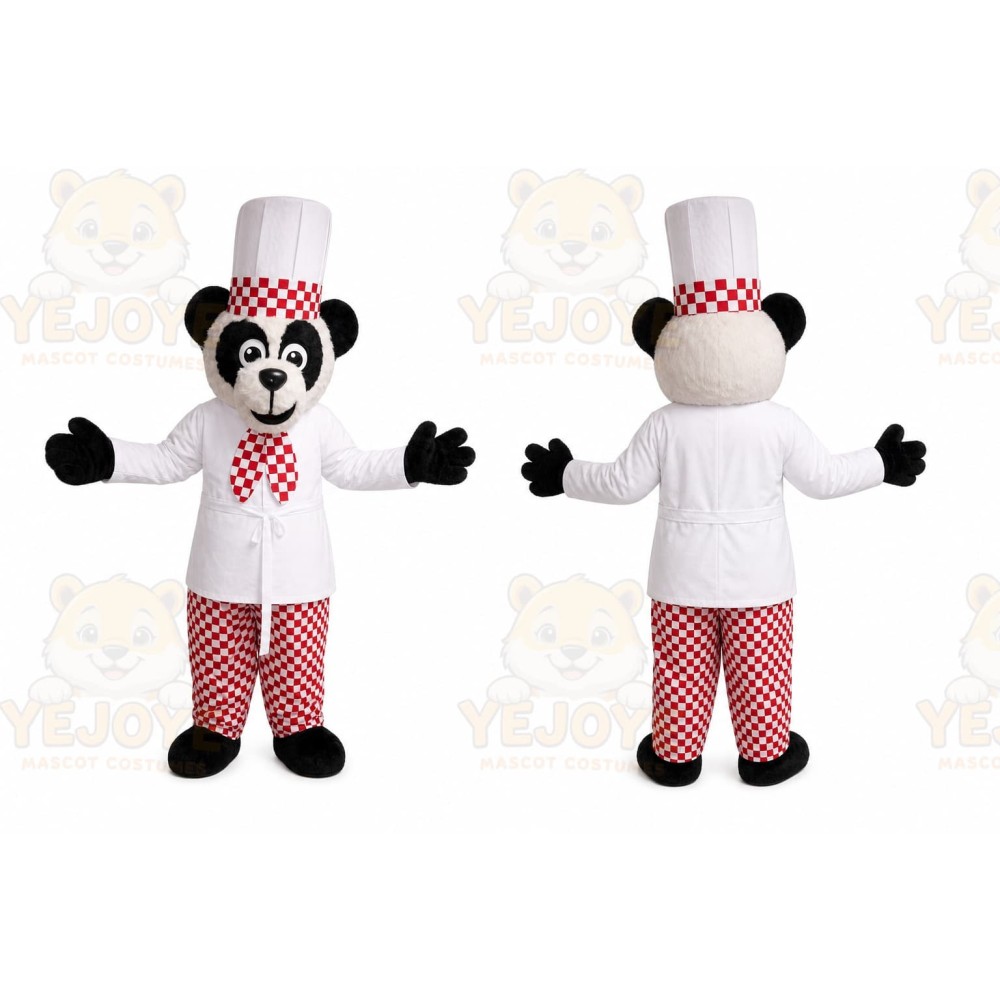 Panda Mascot Costume for Adults Custom Logo Party Character Suit