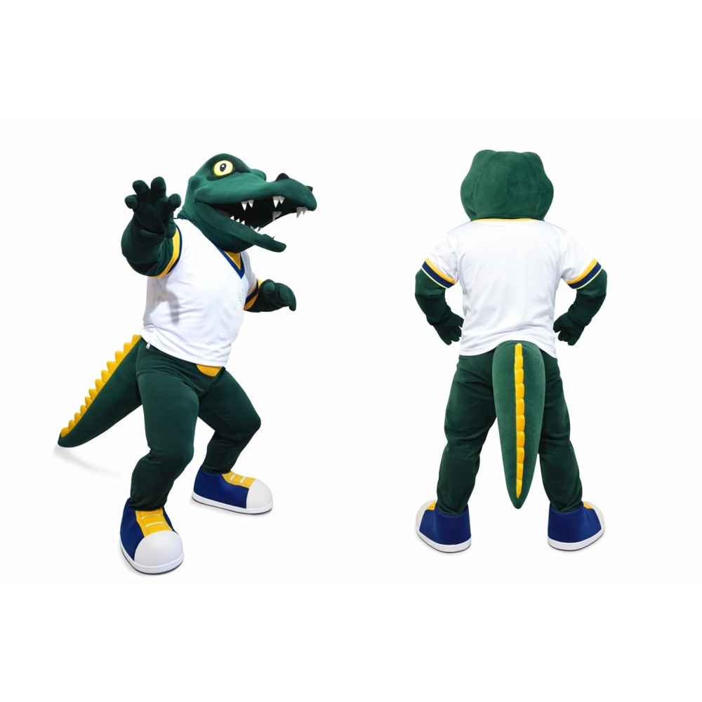 Sport Crocodile Mascot Costume For Adult