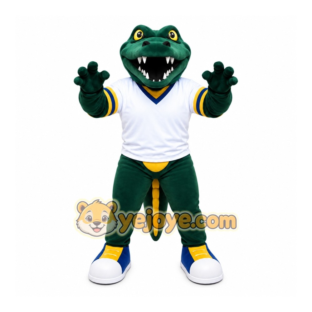 Sport Crocodile Mascot Costume For Adult Sport Crocodile Mascot Costume For Adult
