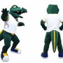 Sport Crocodile Mascot Costume For Adult