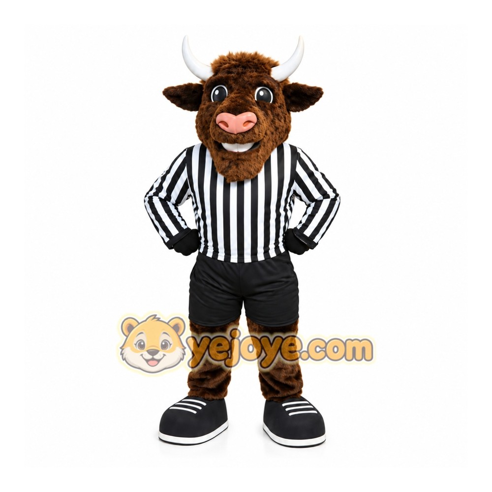 Sport Bull Bison Mascot Costume