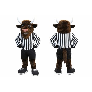 Sport Bull Bison Mascot Costume