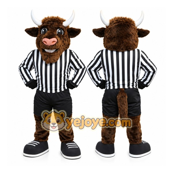 Sport Bull Bison Mascot Costume