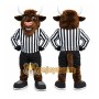 Sport Bull Bison Mascot Costume