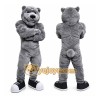 Grey Bear Mascot Costume Grey Bear Mascot Costume