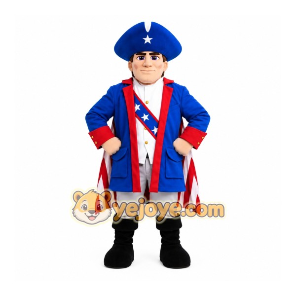 Deluxe Patriot Mascot Costume