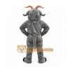 Gray Goat Mascot Costume Gray Goat Mascot Costume