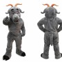 Gray Goat Mascot Costume
