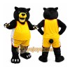 Power Black Bear Mascot Costume Power Black Bear Mascot Costume