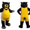 Power Black Bear Mascot Costume
