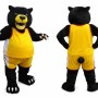 Power Black Bear Mascot Costume