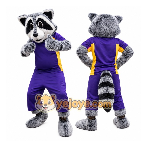 Sport Raccon Mascot Costume