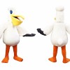 White Pelican Mascot Costume