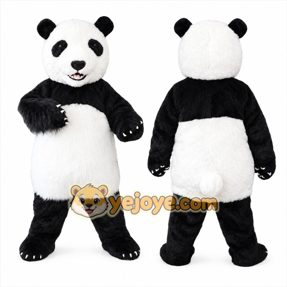 Happy Lightweight Panda Mascot Costume Happy Lightweight Panda Mascot Costume