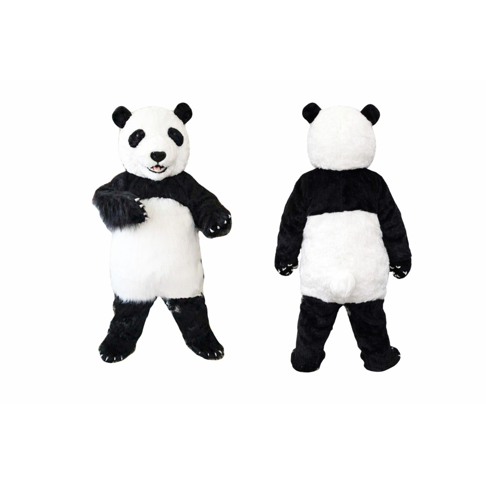 Happy Lightweight Panda Mascot Costume
