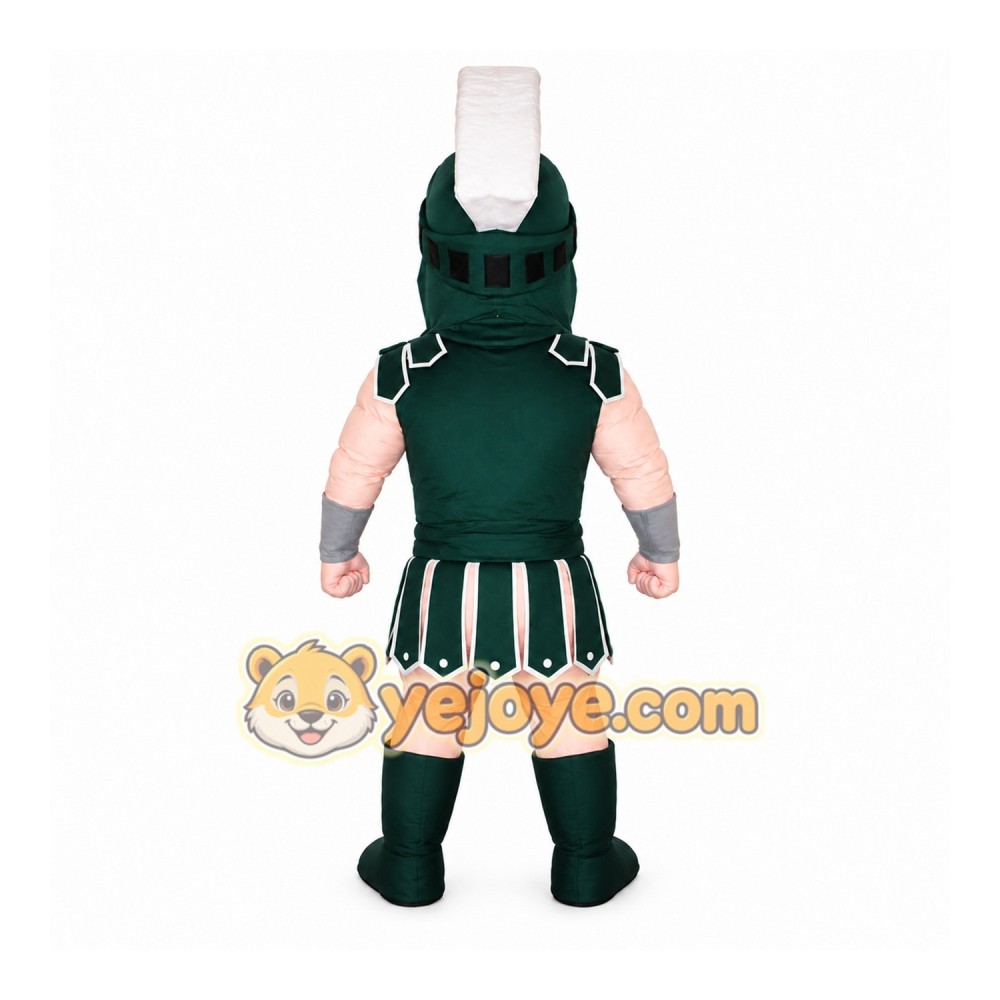 Power Spartan Warrior Mascot Costume For Adult