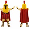 Power Warrior Knight Mascot Costume