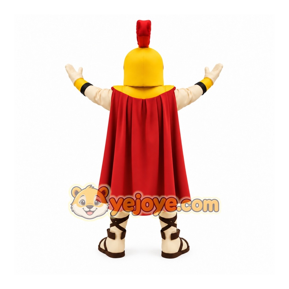Power Warrior Knight Mascot Costume Power Warrior Knight Mascot Costume