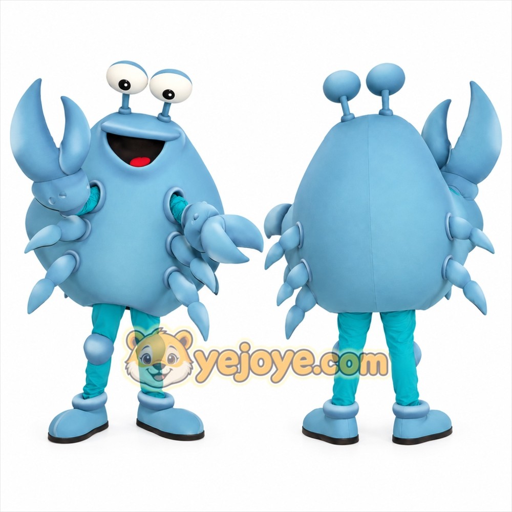 Blue Crab Mascot Costume Blue Crab Mascot Costume