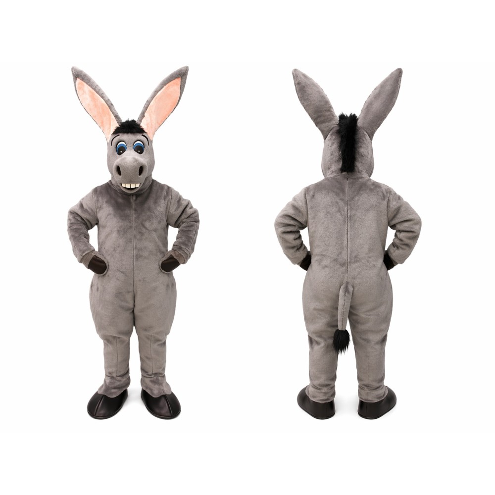 Happy Donkey Mascot Costume