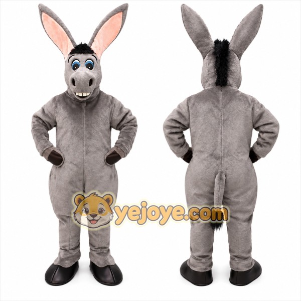 Happy Donkey Mascot Costume