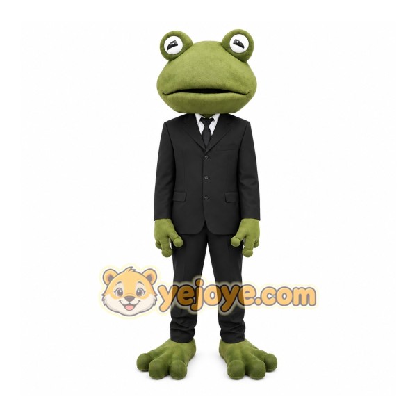 Mr Frog Mascot Costume Mr Frog Mascot Costume