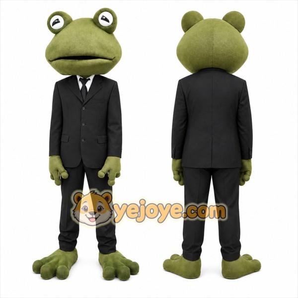 Mr Frog Mascot Costume