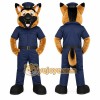 Police Dog Mascot Costume