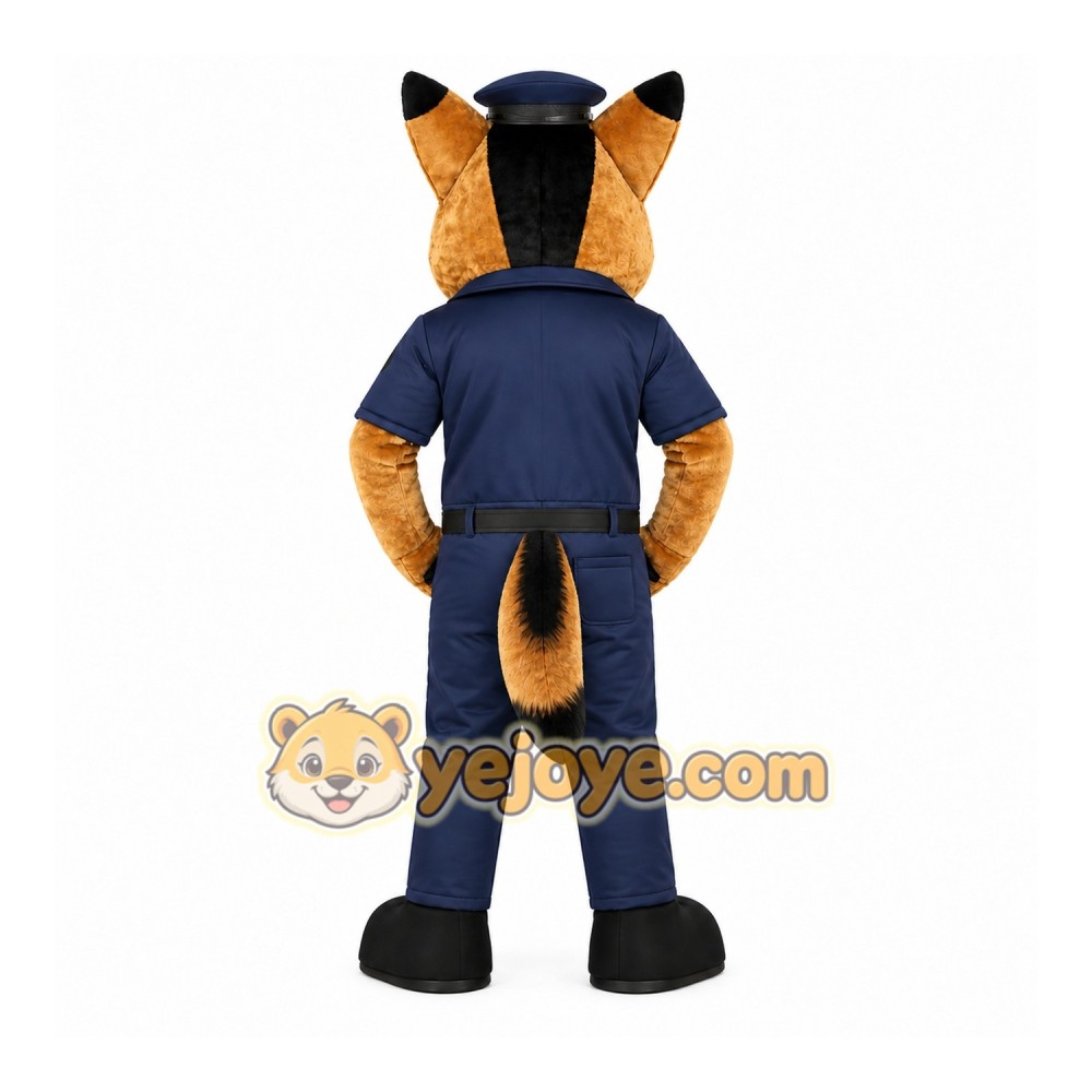 Police Dog Mascot Costume