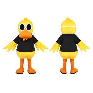 Sport Yellow Duck Mascot Costume