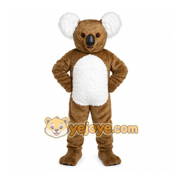 Brown Koala Mascot Costume