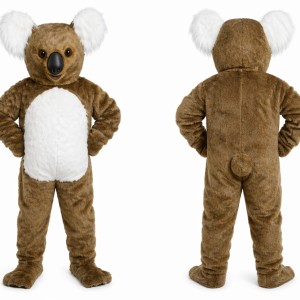 Brown Koala Mascot Costume
