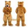 Realistic Brown Bear Mascot Costume Realistic Brown Bear Mascot Costume