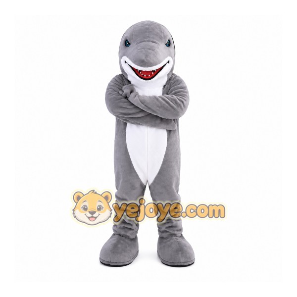 Realistic Lightweight Shark Mascot Costume