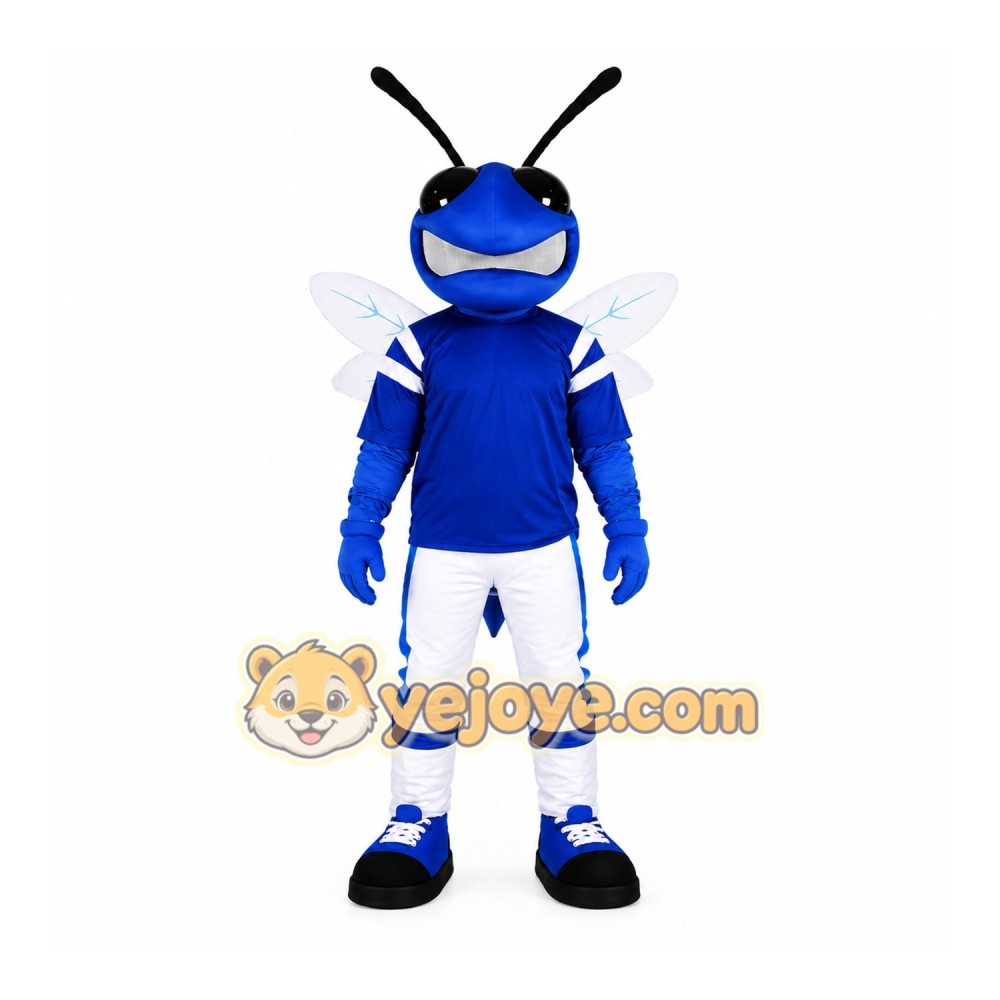 Blue Hornet Mascot Costume For Adult Blue Hornet Mascot Costume For Adult