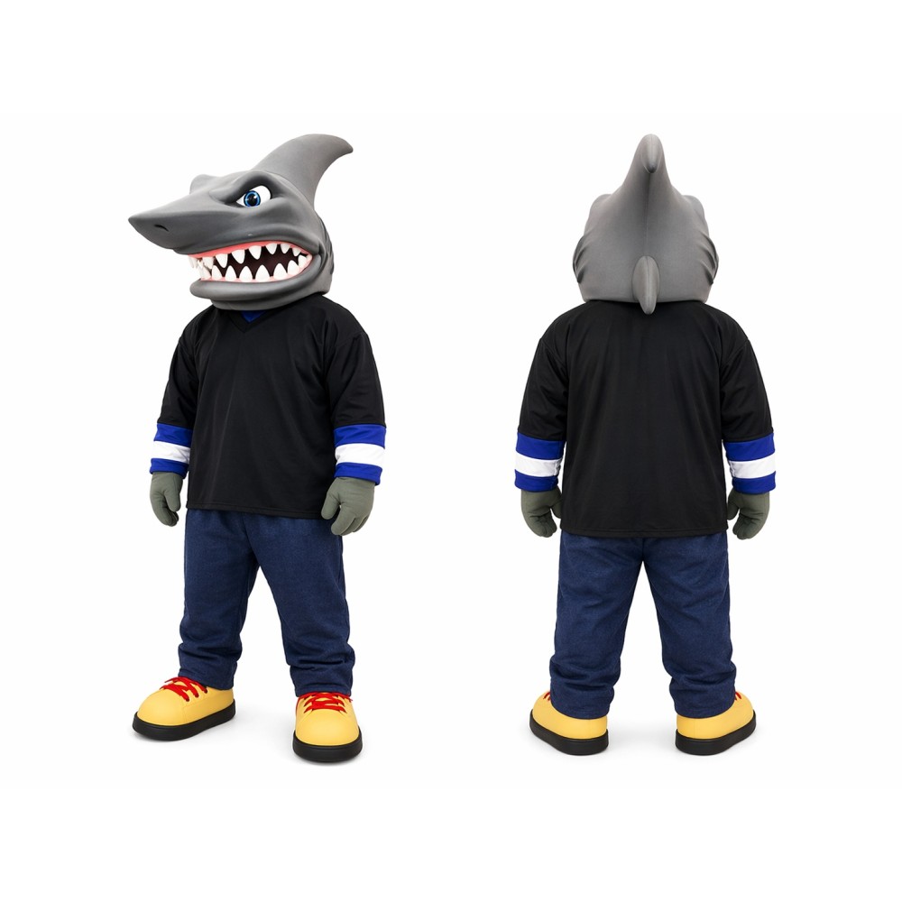 Sport Shark Mascot Costume For Adult
