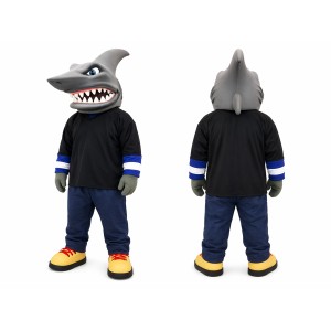 Sport Shark Mascot Costume For Adult