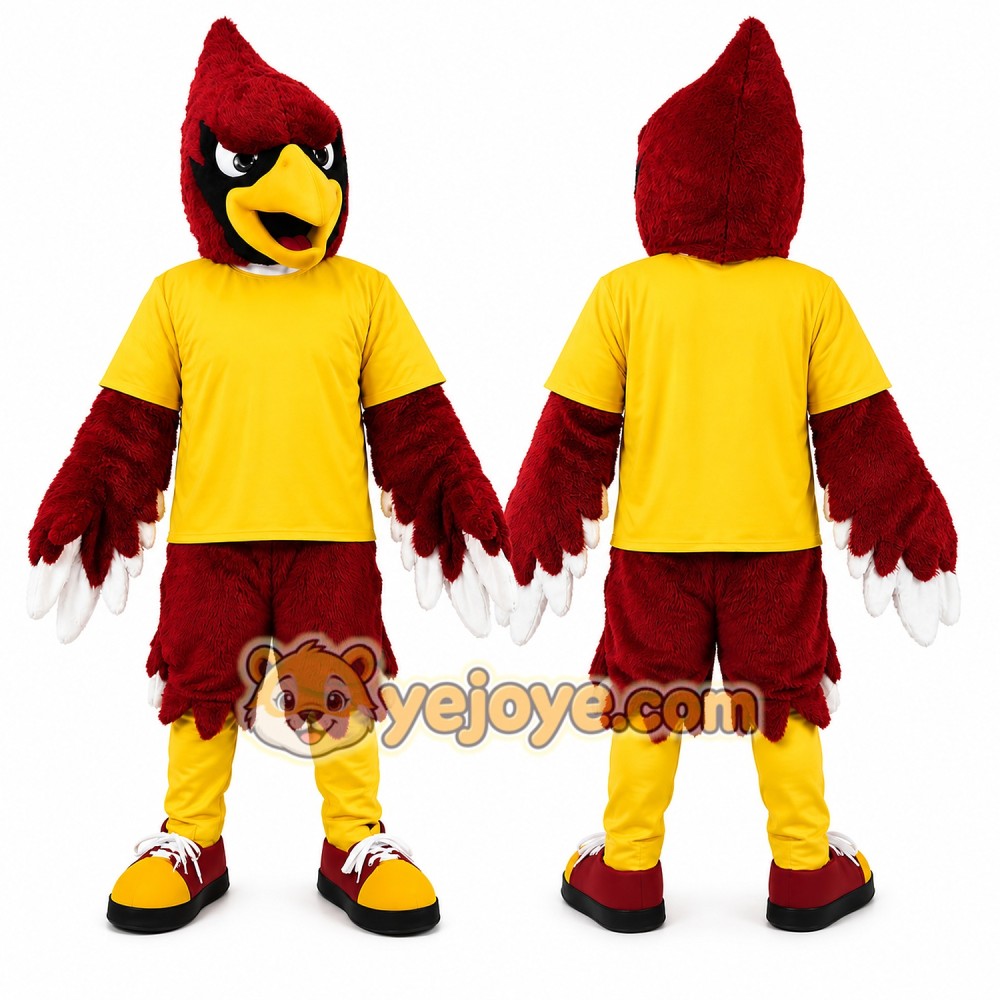 Bird Cardinal Mascot Costume Bird Cardinal Mascot Costume