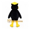 Learned Owl Mascot Costume Learned Owl Mascot Costume